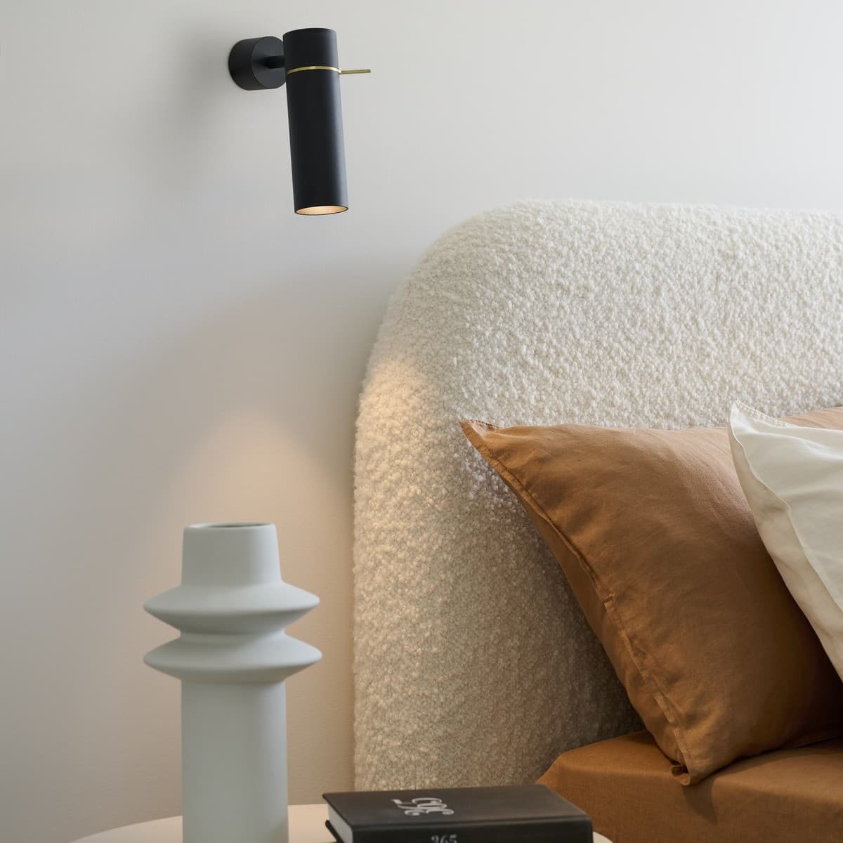 MFL Script Tall Cylinder Shade in Black-img-2