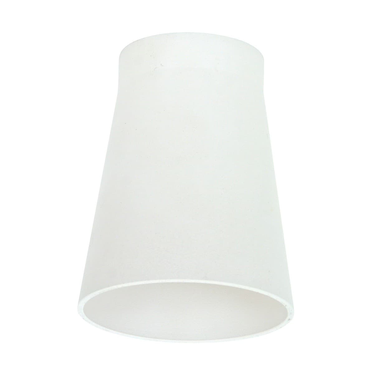 MFL Script Tapered Shade in White-img-1