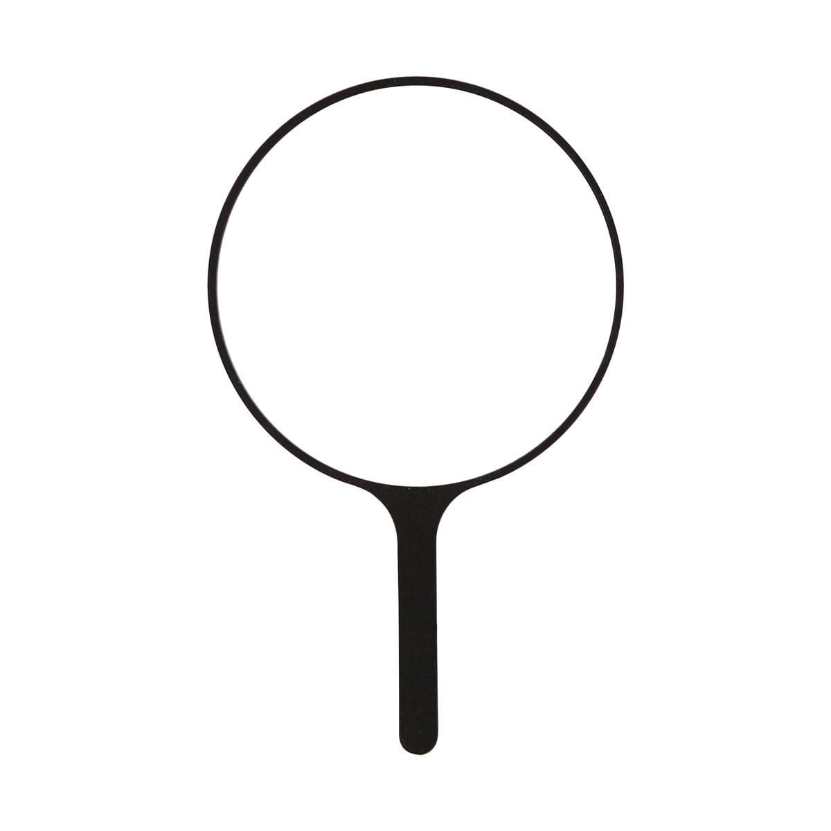 MFL Script Decoration Handle in Black-img-1