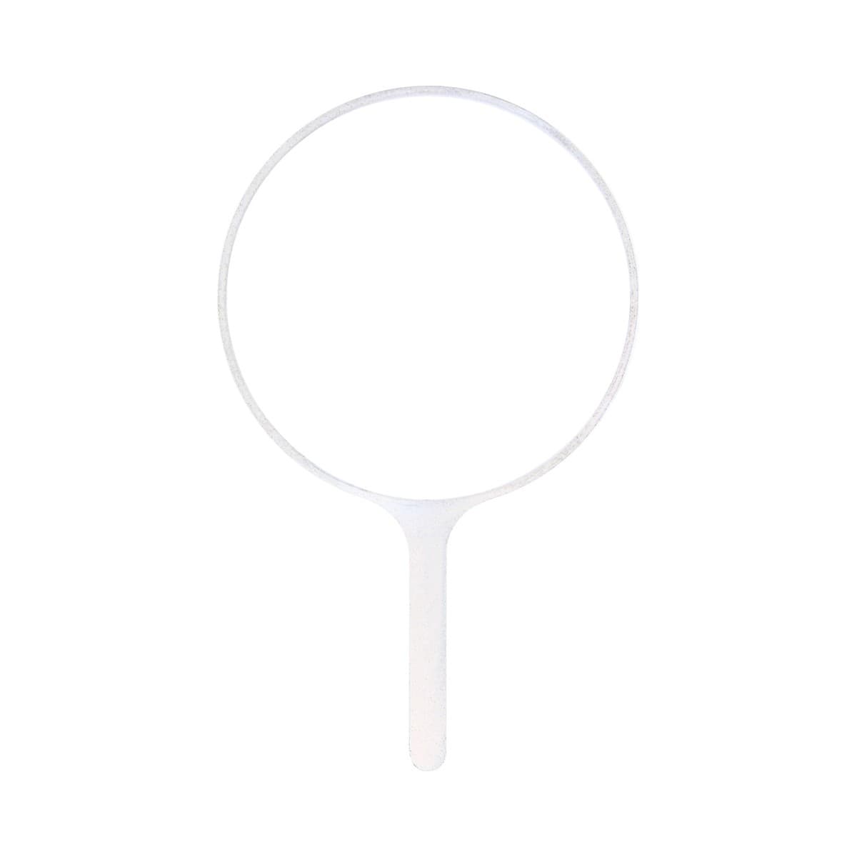 MFL Script Decoration Handle in White-img-1