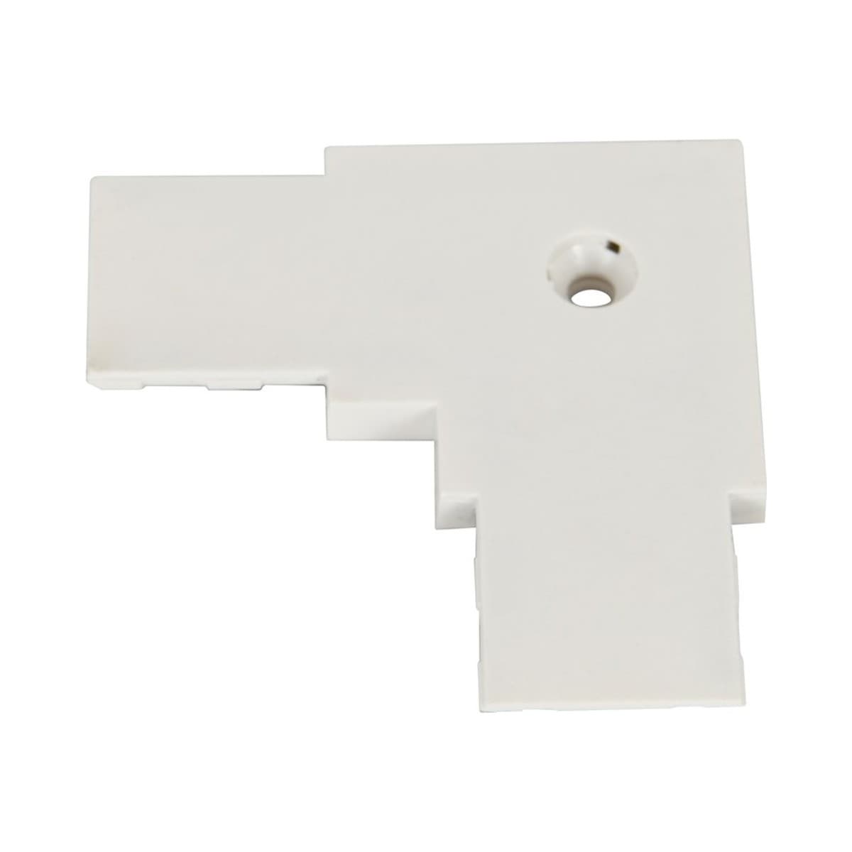 MFL Rail 48V Slimline Track L-Shaped Joiner in White-img-1