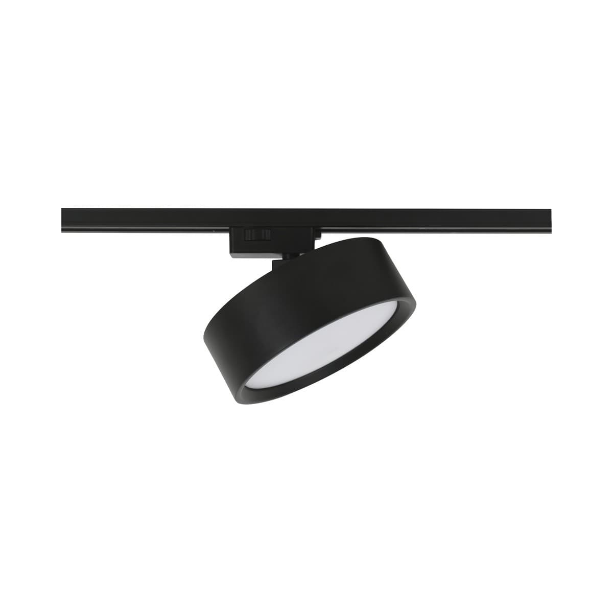 Apolo 180mm 1 Light Track Spot in Black-img-1