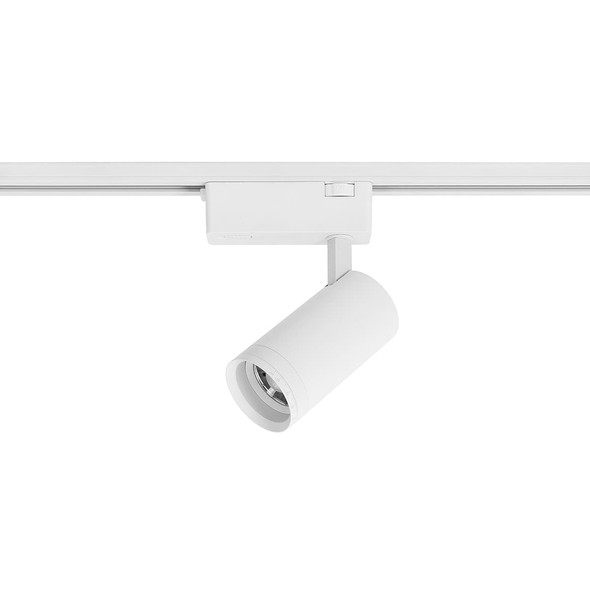 Huston II LED Track Spot Light in White-img-1