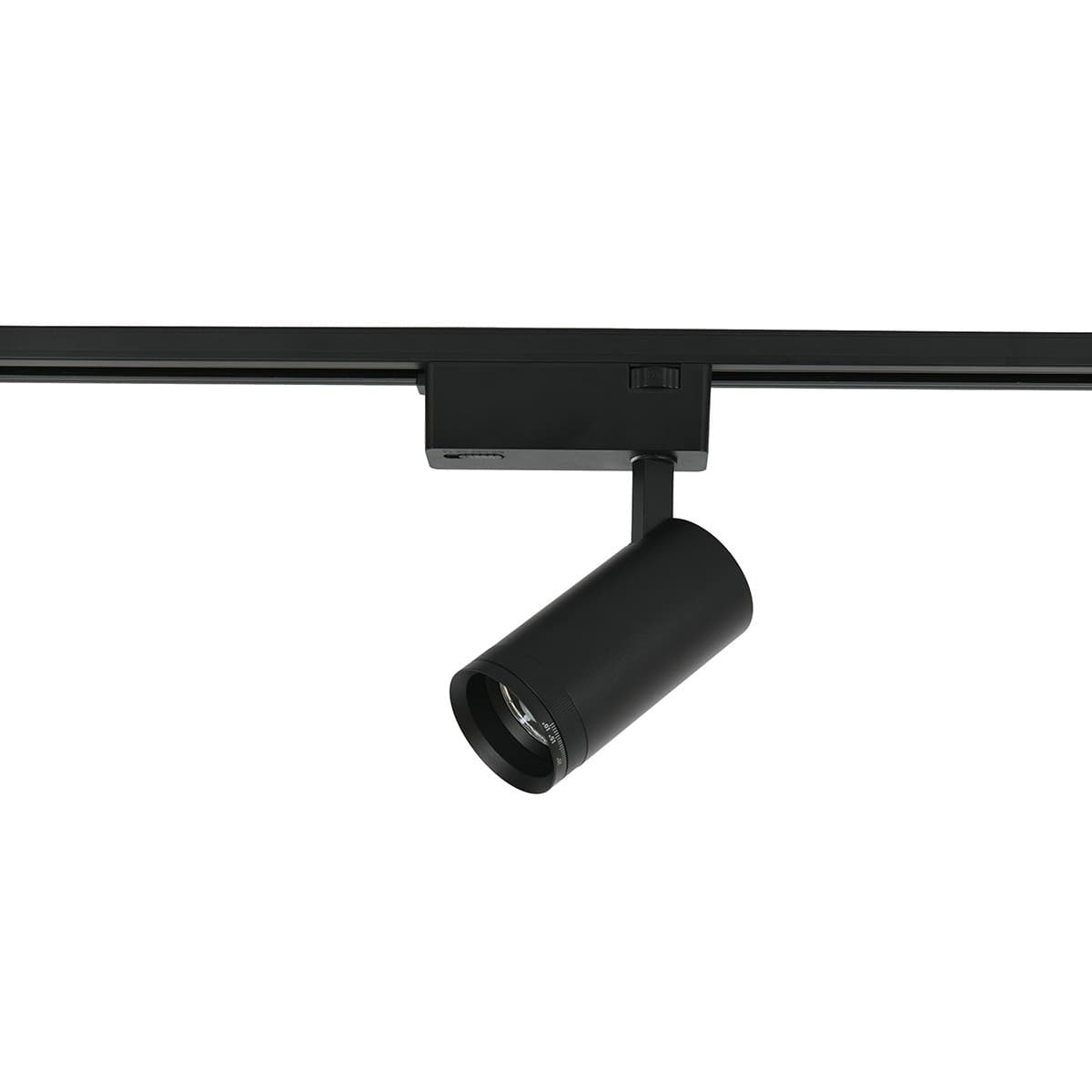 Huston II LED Track Spot Light in Black-img-1