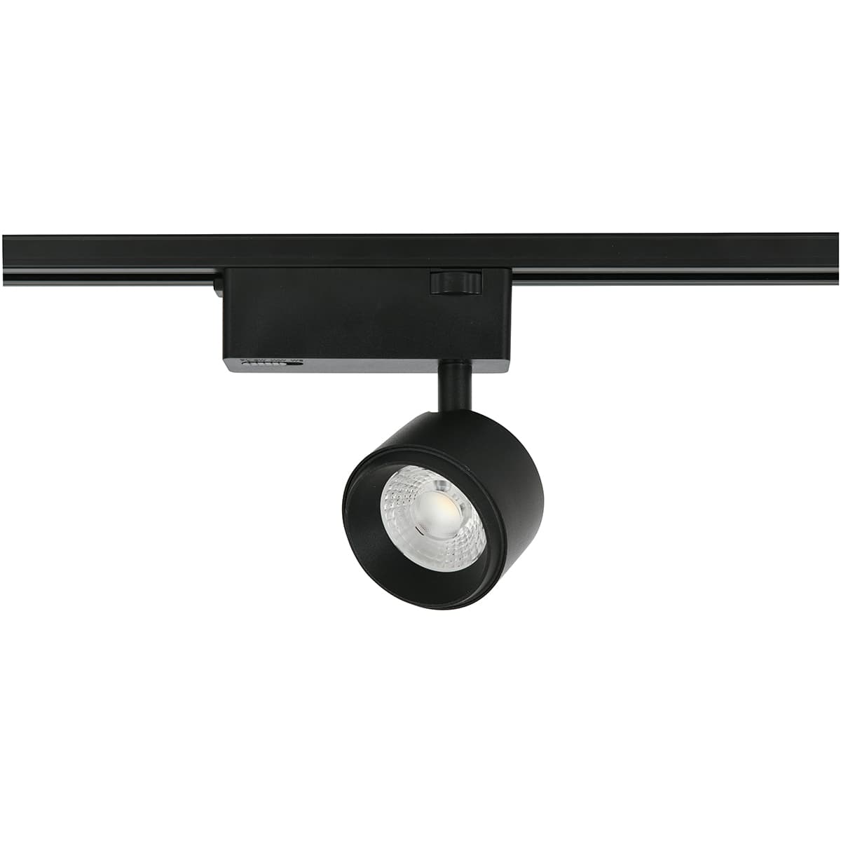 York II 1 Light LED Track Spot Light in Black-img-1