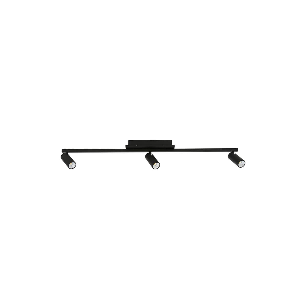 Panorama LED 3 Light Dimmable Spot Light in Black-img-1