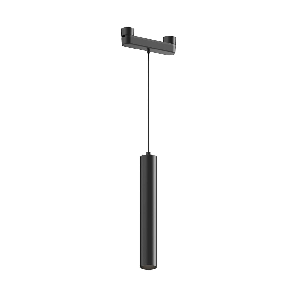 Skywire 24V LED Cylinder Pendant in Black-img-1