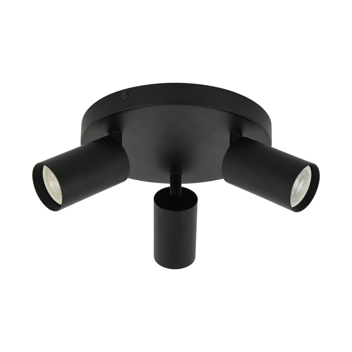 Reno 3 Light Round Spotlight in Black-img-1