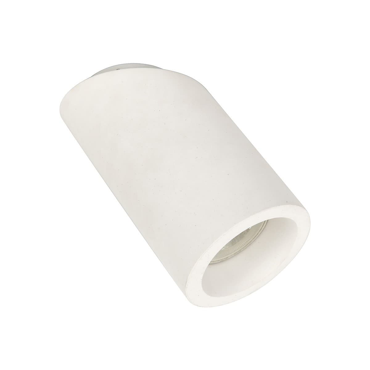 MFL Gypsum 1 Light Adjustable Flat Spot Light in White-img-1
