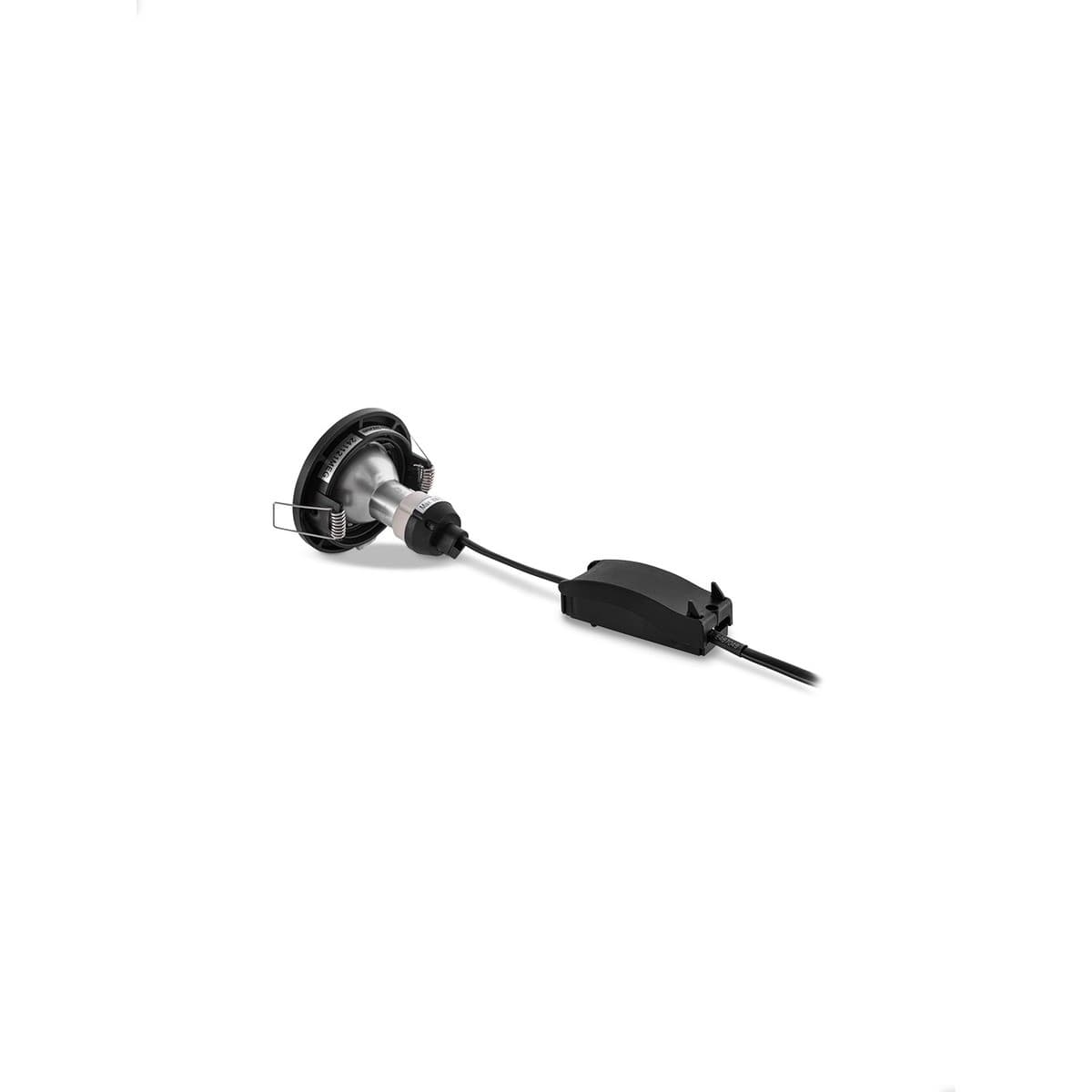 Podean GU10 Tilt Frame Only Recessed 72mm Cut Out Downlight in Black-img-4