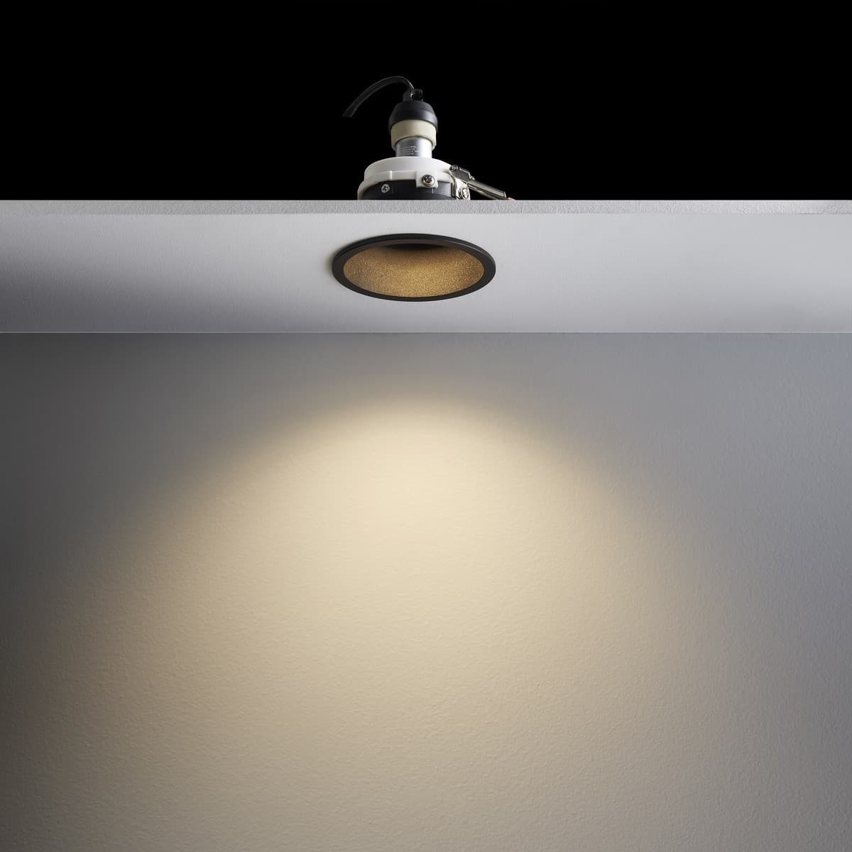 Blaze GU10 Recessed Gimble 88mm Cut Out Downlight in Black-img-6