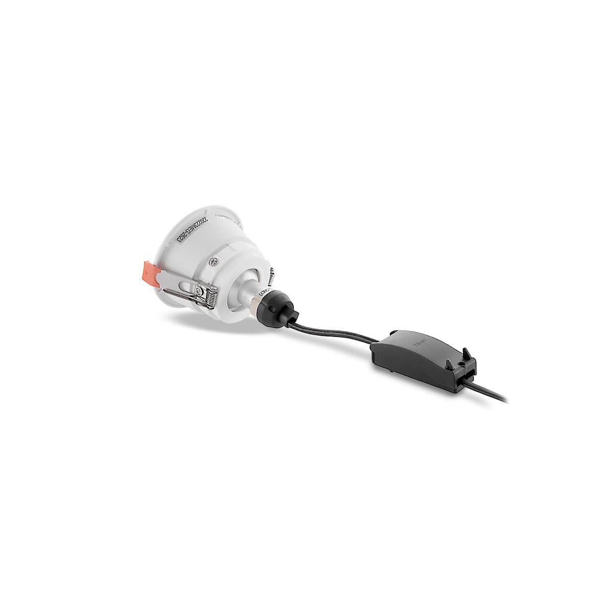 Blaze GU10 Recessed Gimble With Snoot 88mm Cut Out Downlight in White-img-3