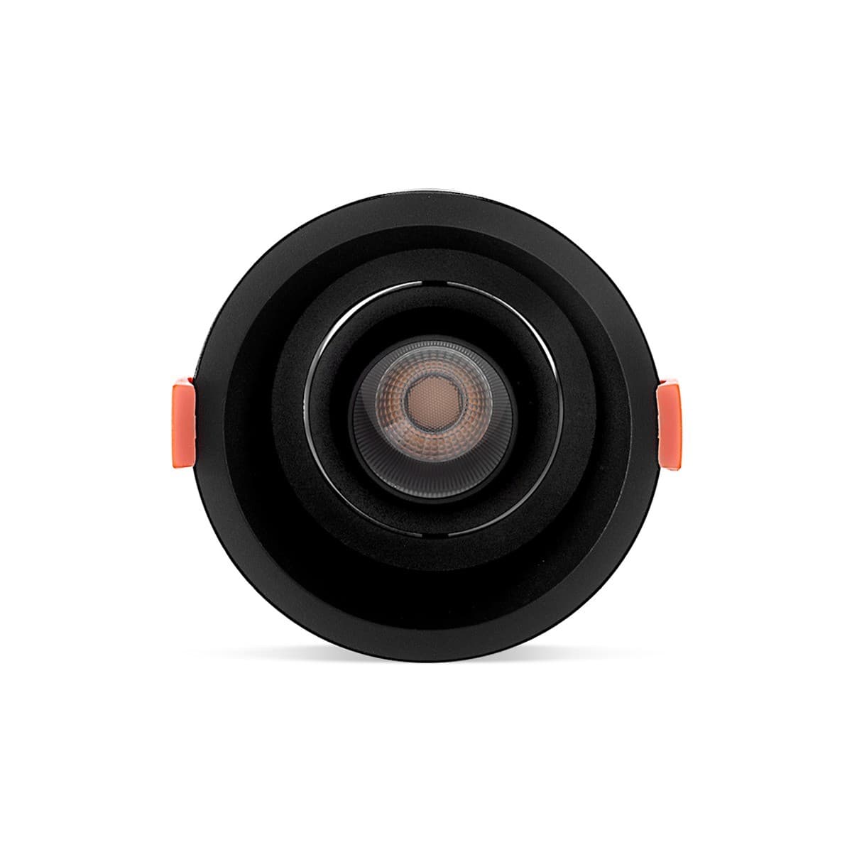 Blaze GU10 Recessed Gimble With Snoot 88mm Cut Out Downlight in Black-img-1