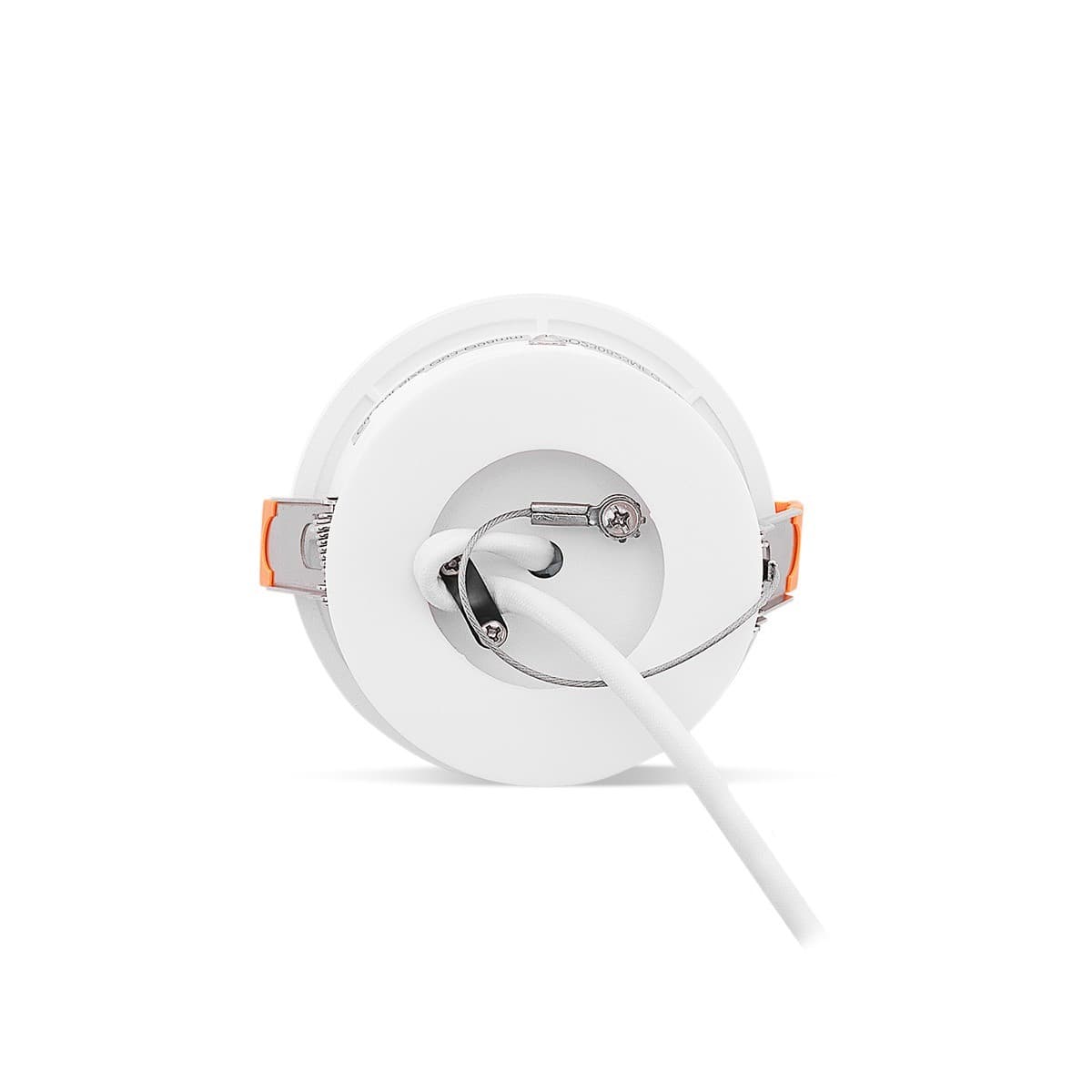 Luton GU10 Recessed Gimble 93mm Cut Out Downlight in White-img-2