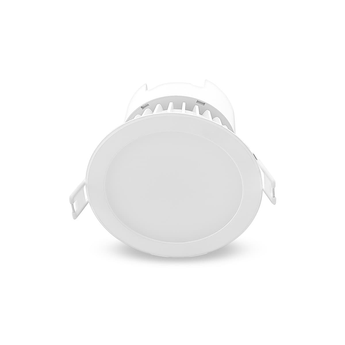 Eclipse LED Recessed Day Night Sleep 90mm Cut Out Downlight in White-img-1
