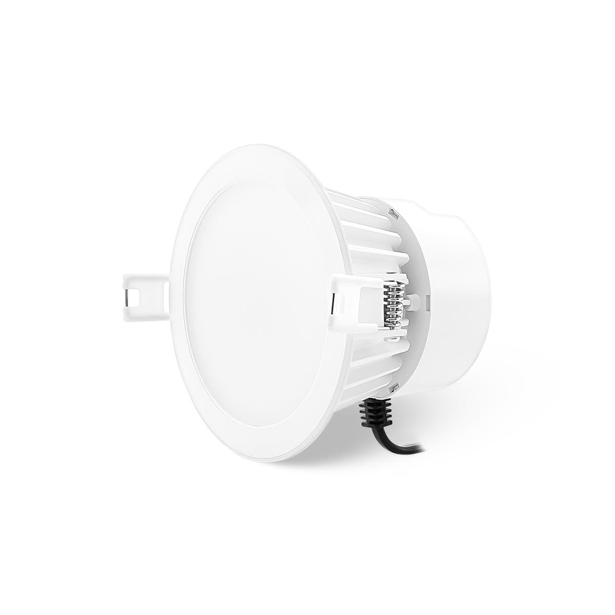 Eclipse LED Recessed Day Night Sleep 90mm Cut Out Downlight in White-img-2
