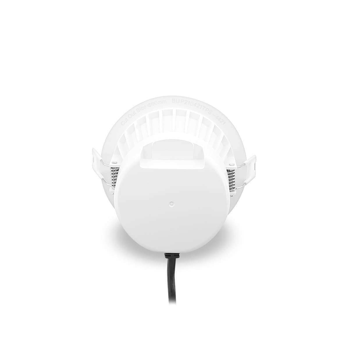 Eclipse LED Recessed Day Night Sleep 90mm Cut Out Downlight in White-img-3