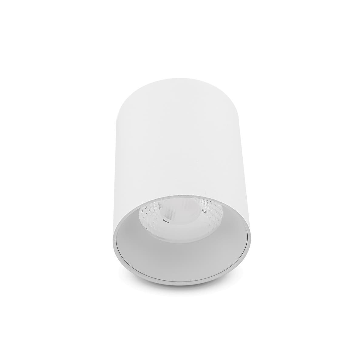 Ison 100mm LED CCT Surface Mounted Downlight in White-img-1