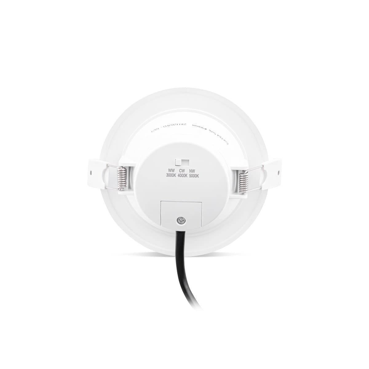 Eclipse Maxi LED Recessed Colour Switch 90mm Cut Out Downlight in White-img-2