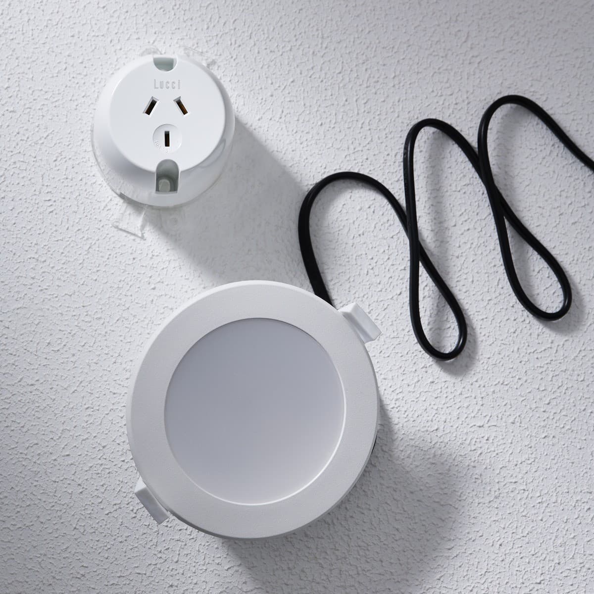 Eclipse Maxi LED Recessed Colour Switch 90mm Cut Out Downlight in White-img-9