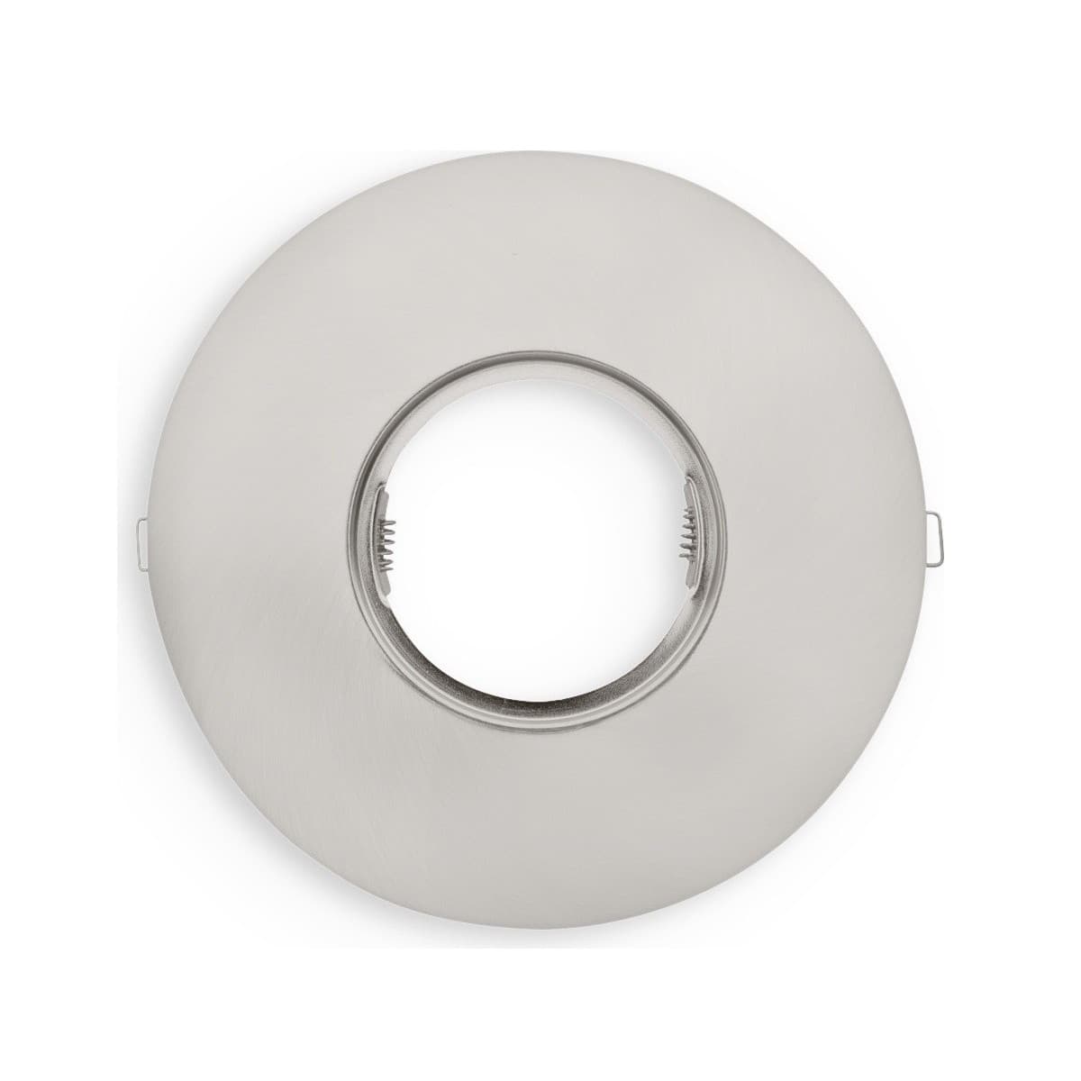 220mm Downlight Conversion Plate in Brushed Chrome-img-2