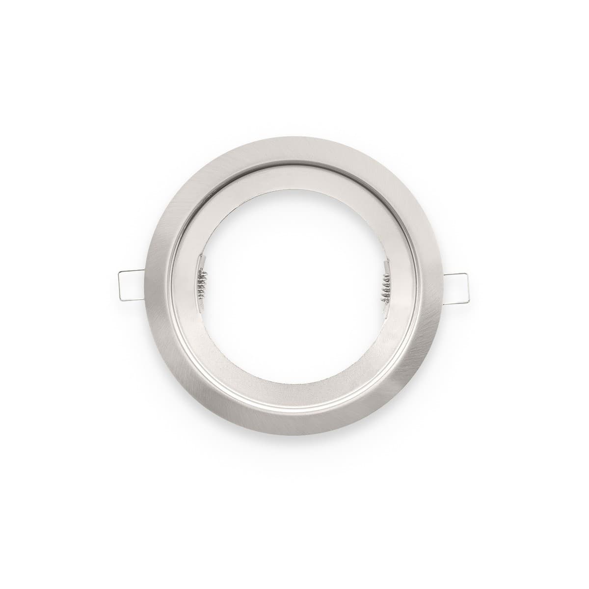 150mm Downlight Conversion Plate in Brushed Chrome-img-1