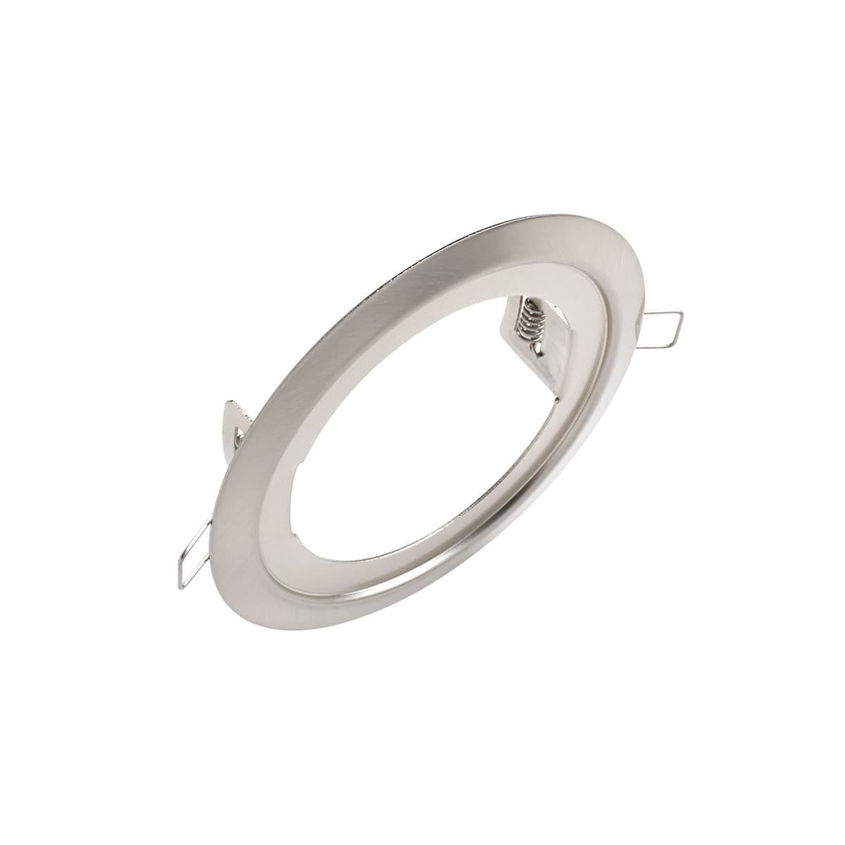 150mm Downlight Conversion Plate in Brushed Chrome-img-3