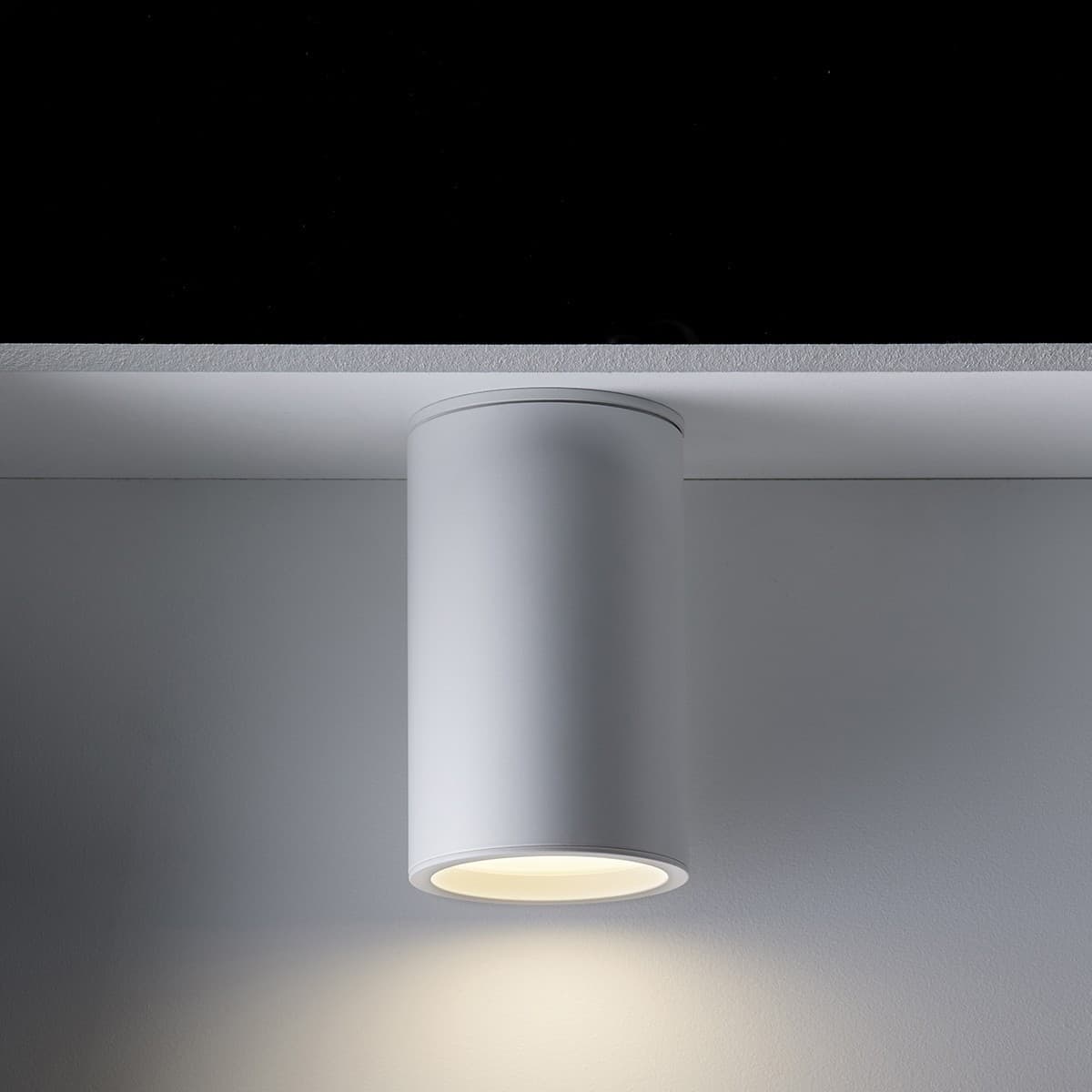 Surface 150mm LED Tri-Colour Surface Mounted Downlight in White-img-8