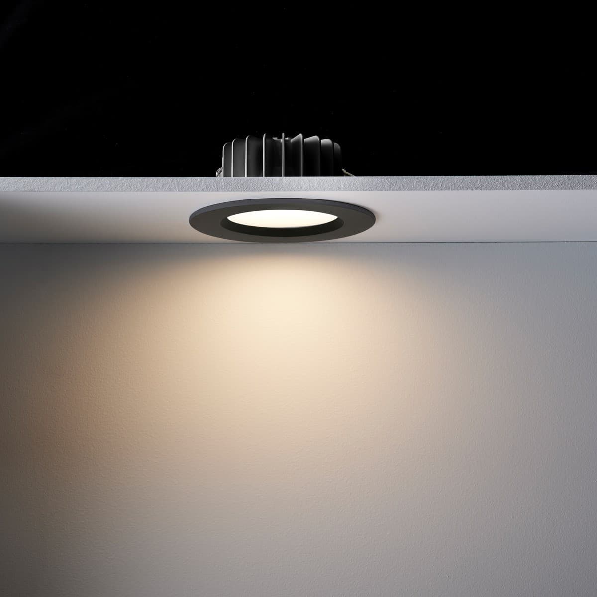 Infinity Maxi Colour Shifting Downlight in Black-img-5