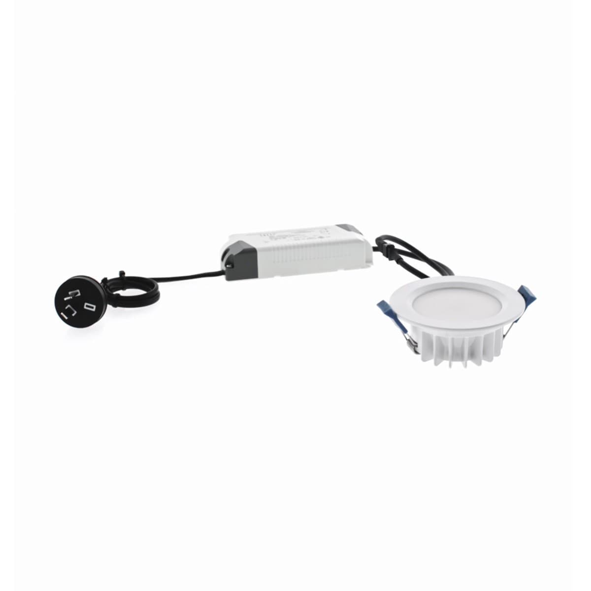 Lucci Connect Infinity LED Recessed CCT 85mm Cut Out Downlight in White-img-1