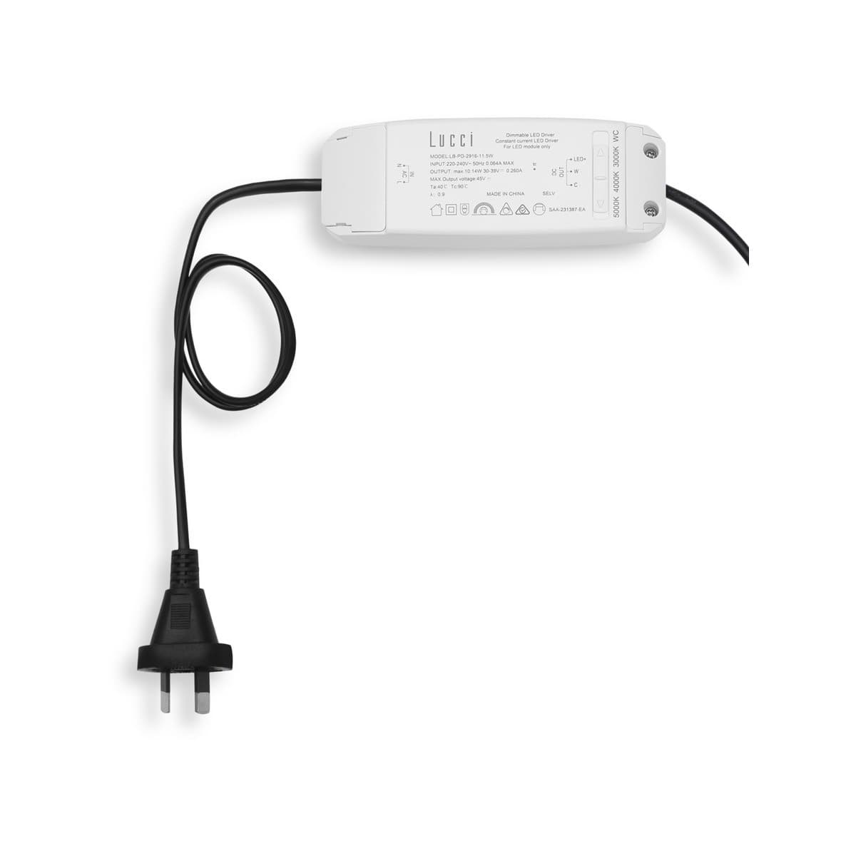 City III LED Recessed Fixed CCT 90mm Cut Out  Downlight in White-img-2
