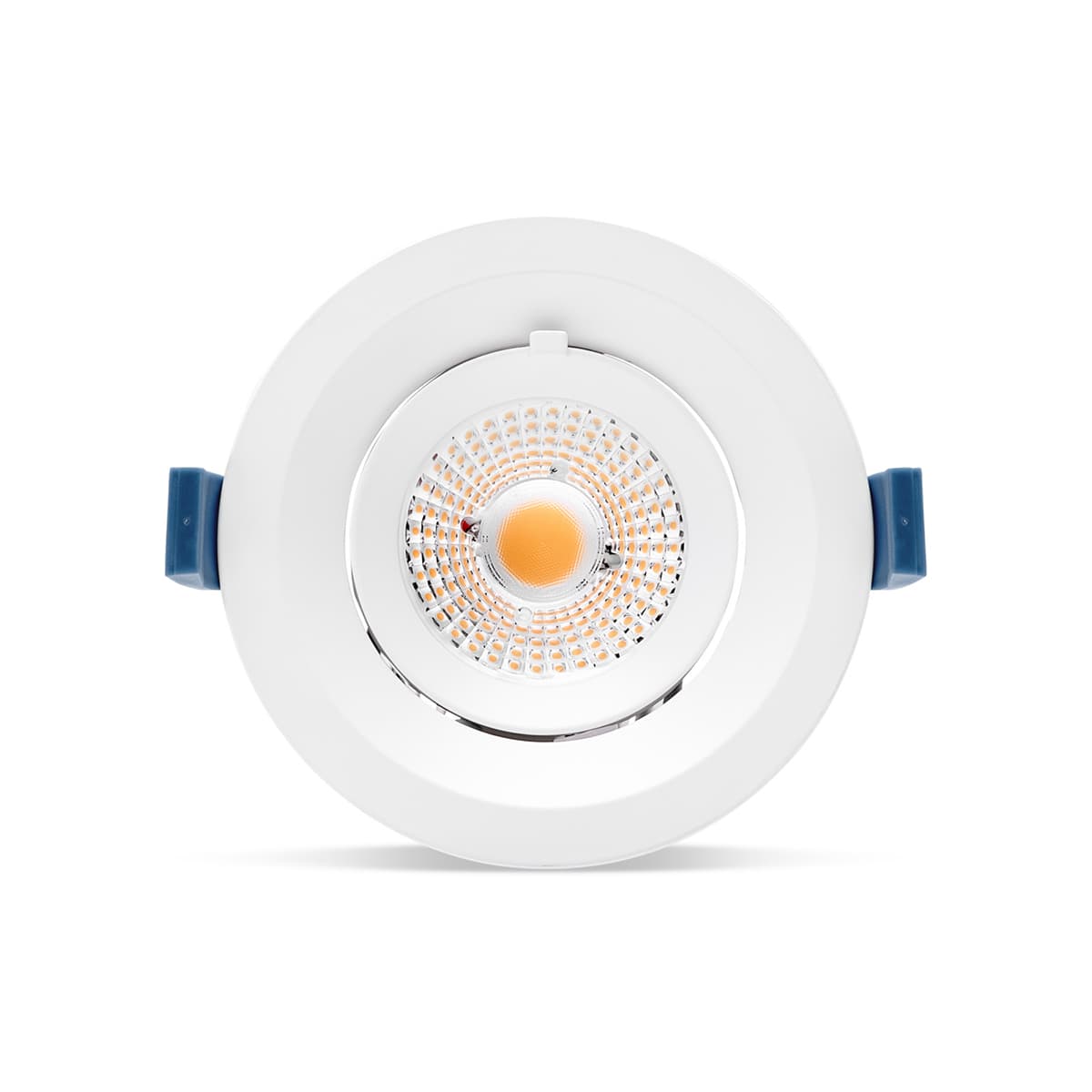 City III LED Recessed Gimble CCT 92mm Cut Out  Downlight in White-img-1