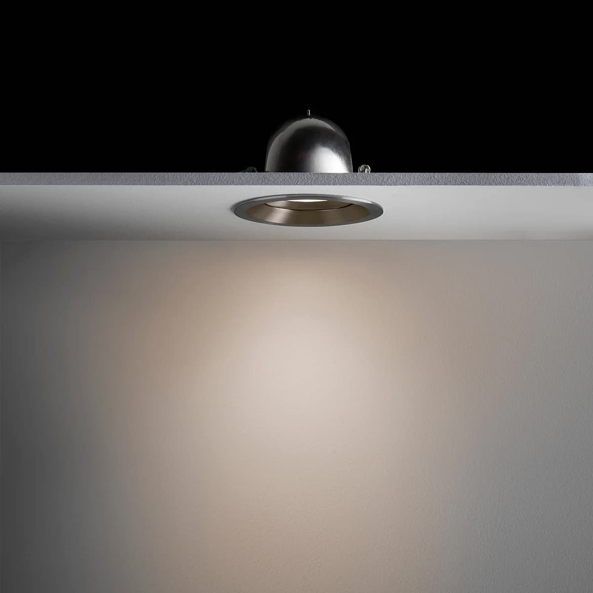 City III LED Recessed Gimble CCT 92mm Cut Out  Downlight in Brushed Chrome-img-2