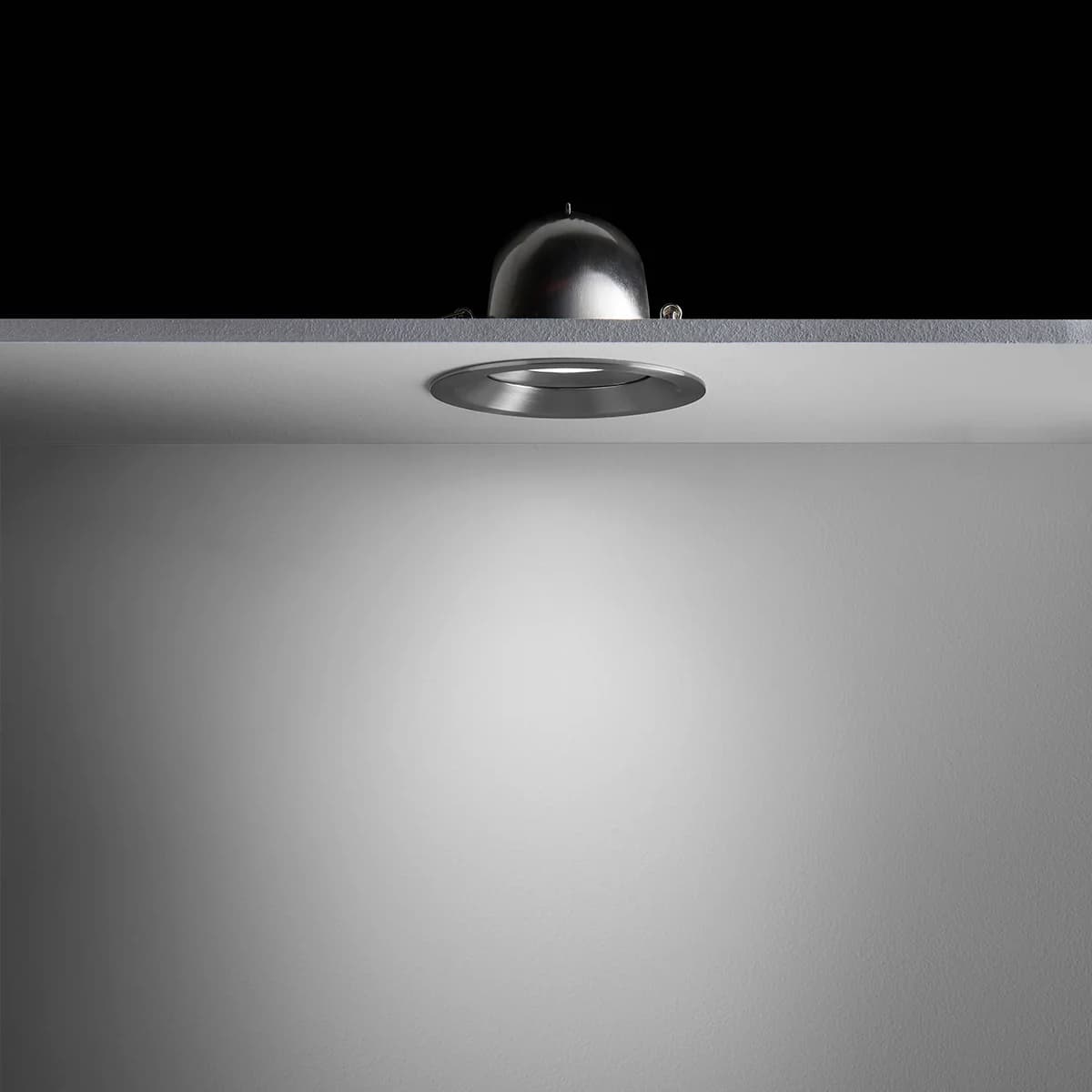 City III LED Recessed Gimble CCT 92mm Cut Out  Downlight in Brushed Chrome-img-3