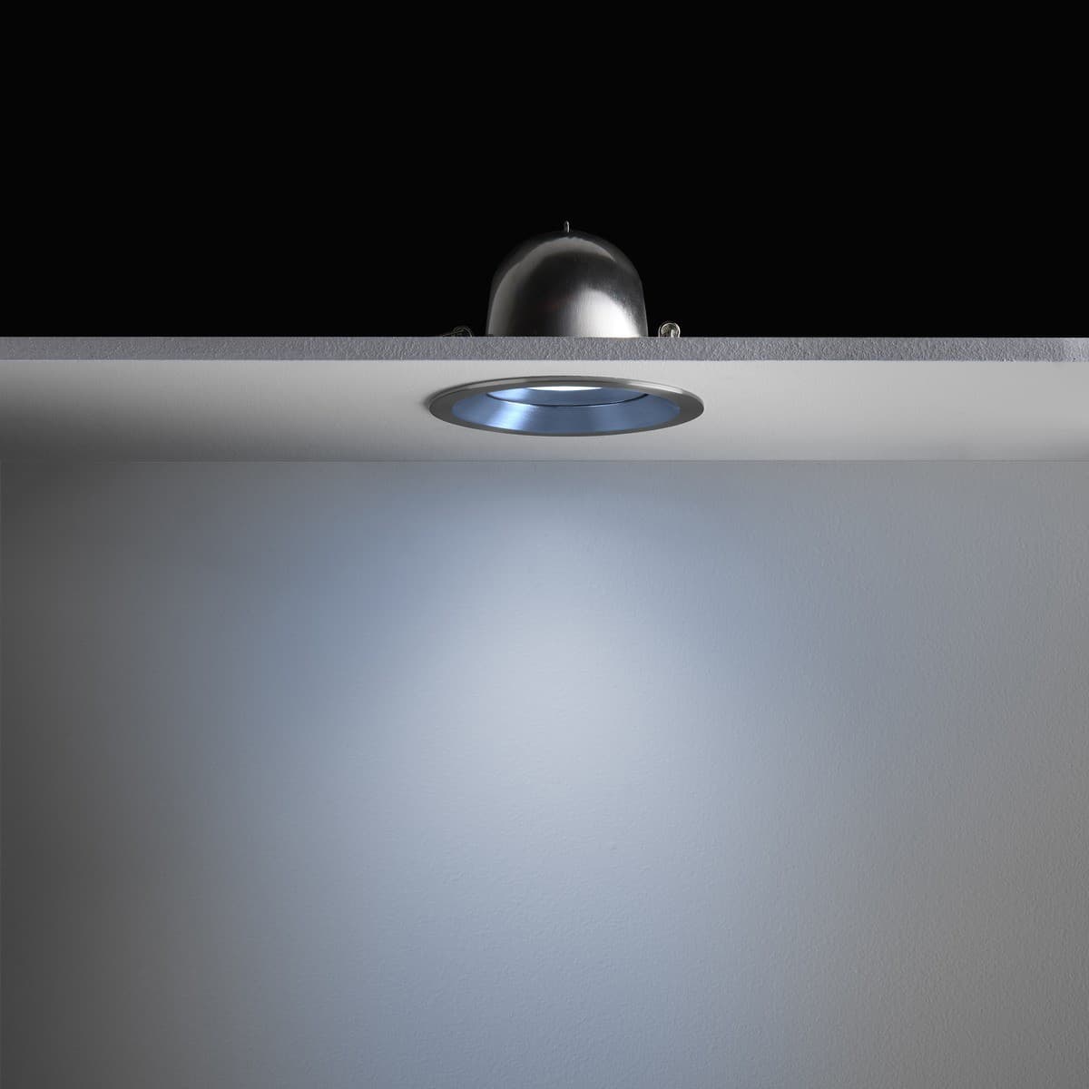 City III LED Recessed Gimble CCT 92mm Cut Out  Downlight in Brushed Chrome-img-4