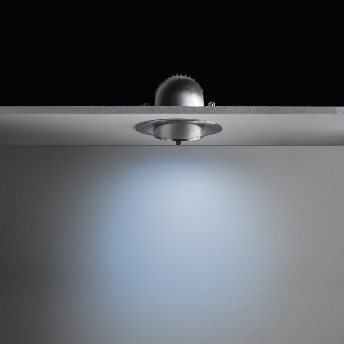 City III LED Recessed Gimble CCT 92mm Cut Out  Downlight in Brushed Chrome-img-5