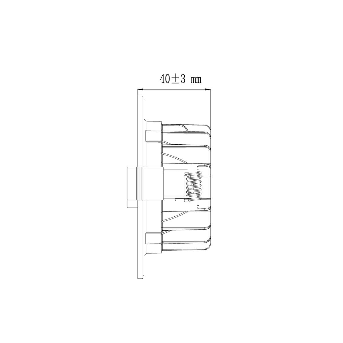 Lucci Connect Infinity LED Recessed RGBW 85mm Cut Out Downlight in White-img-2