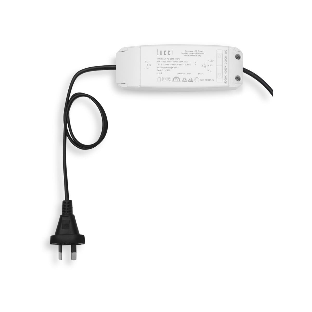 Custom 100mm LED Recessed Tri Colour 10W  90mm Cut Out Downlight  in White-img-2