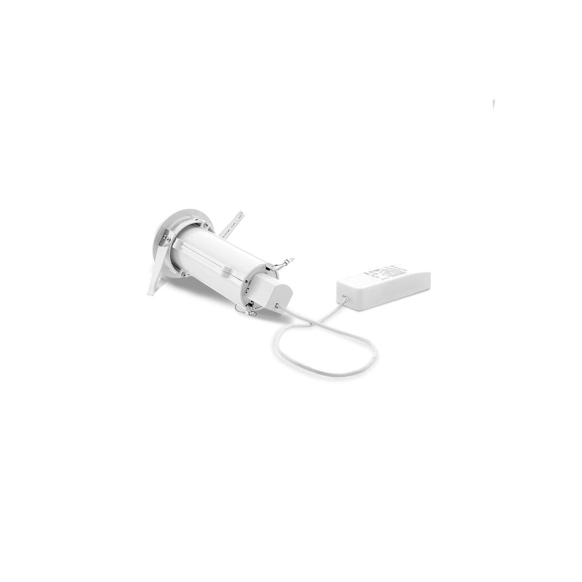MFL Titan LED Recessed Adjustable 80mm Cut Out Spotlight in White-img-2