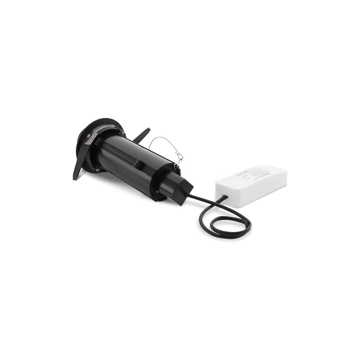 MFL Titan LED Recessed Adjustable 80mm Cut Out Spotlight in Black-img-3