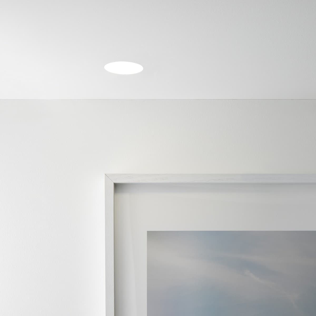 MFL Click LED SMD Cool White 92mm Cut Out Downlight in White-img-5