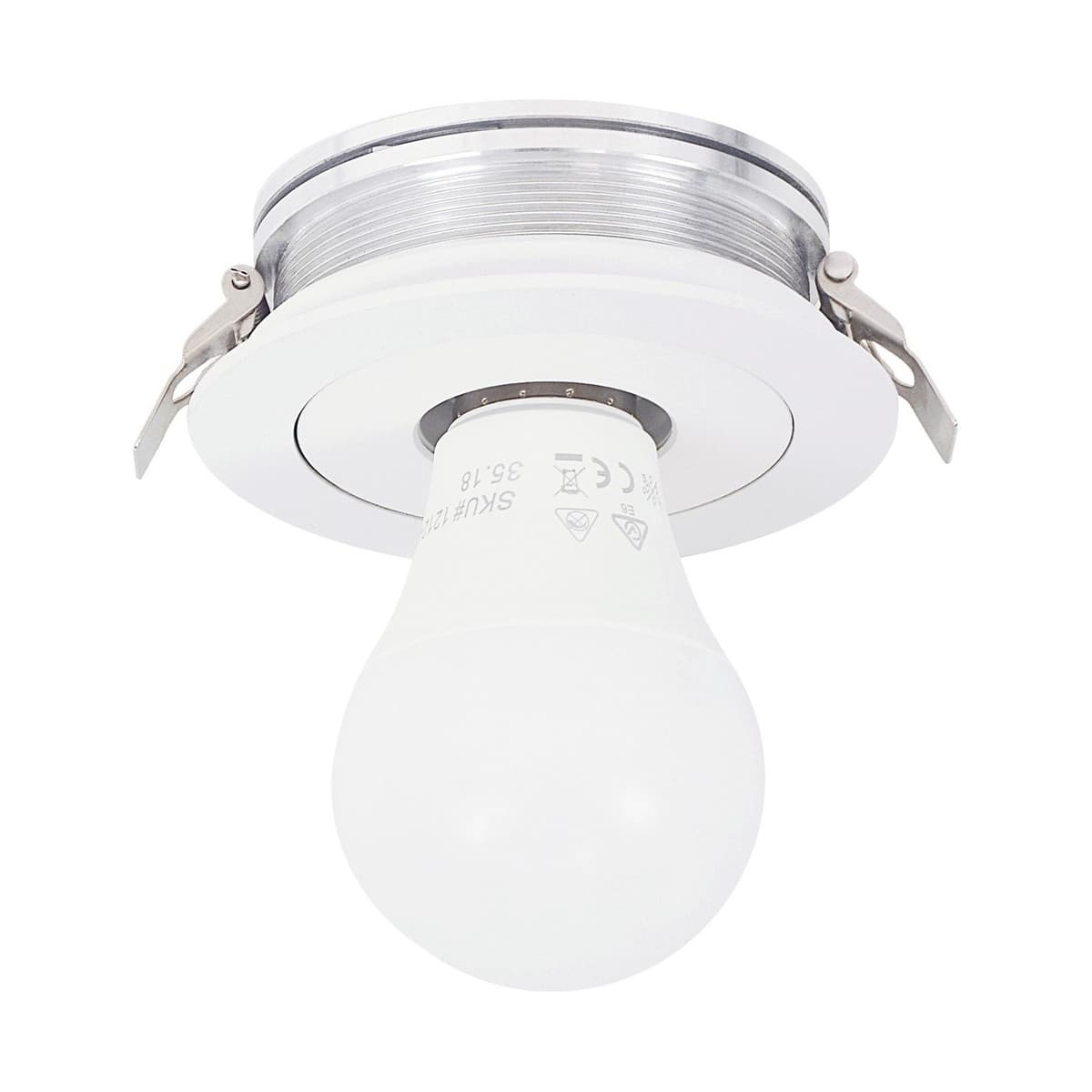 MFL Click White Trim ES Lamp Holder-img-4