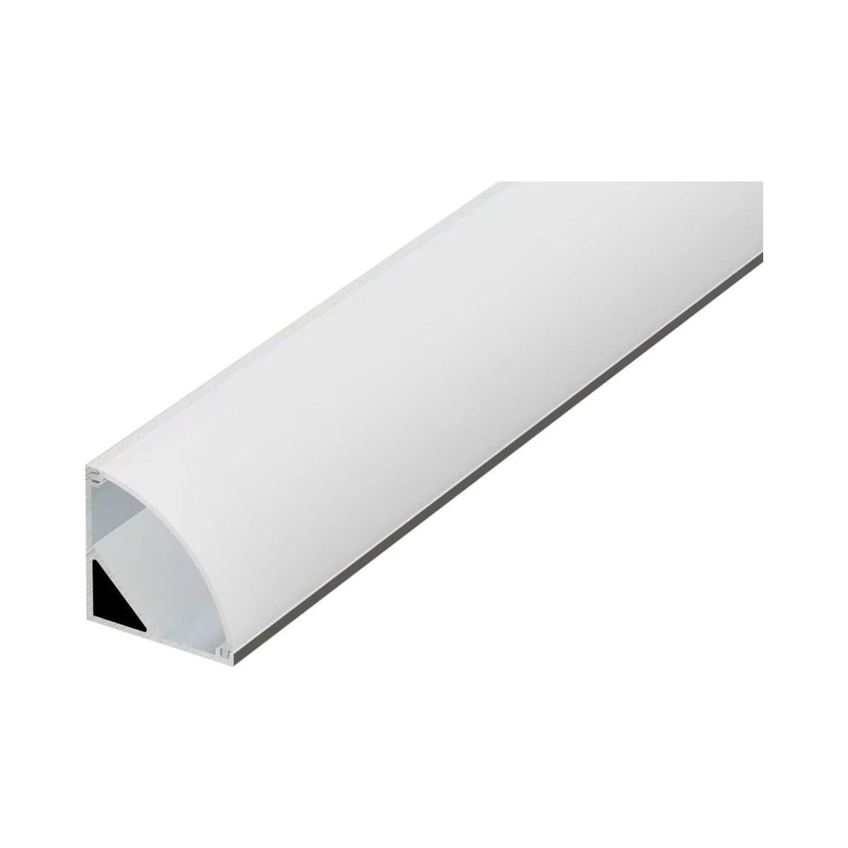 Lucci 2 Metre Aluminium LED Corner Profile in Silver-img-1