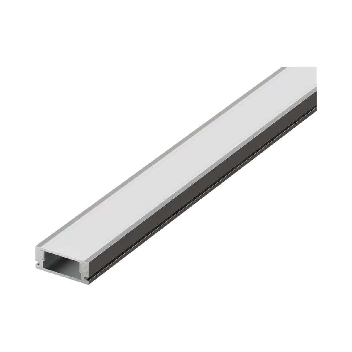 Lucci 2 Metre Aluminium LED Surface Profile in Silver-img-1