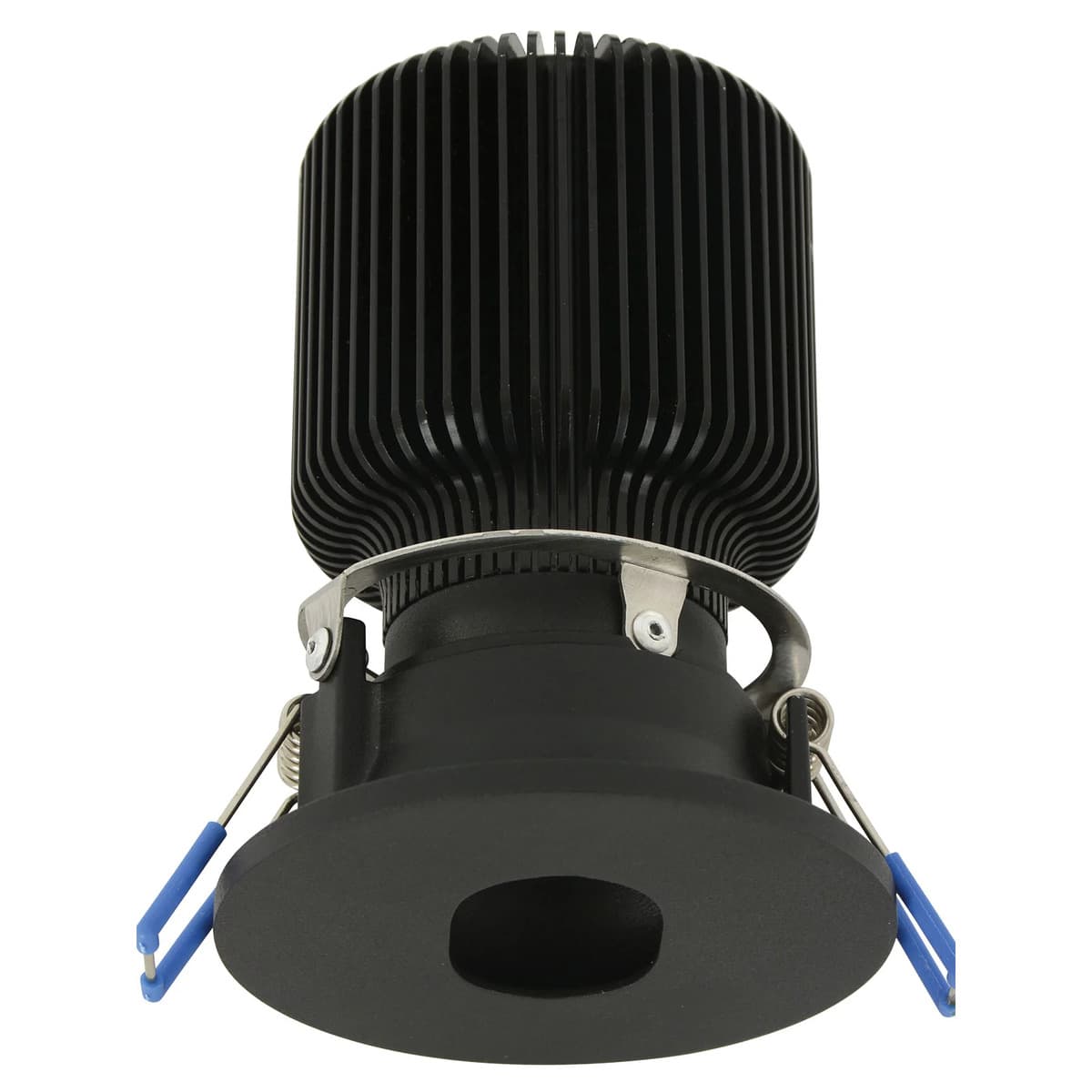 MFL Accent Pinhole LED Recessed Adjustable Cool White 82mm Cut Out Downlight in Black-img-1