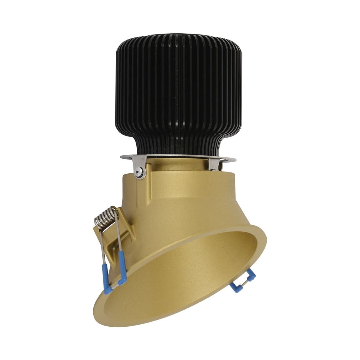 MFL Accent Minitrim Wall Washer LED Dimmable Gold Downlight in Warm White-img-1