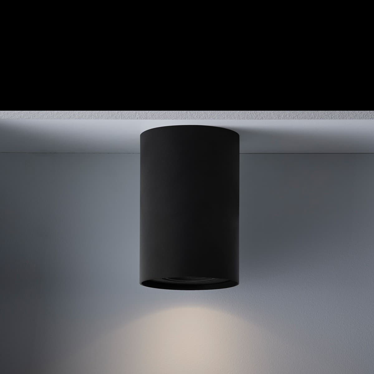 Masson Mila GU10 Round Surface Mounted Downlight in Black-img-5