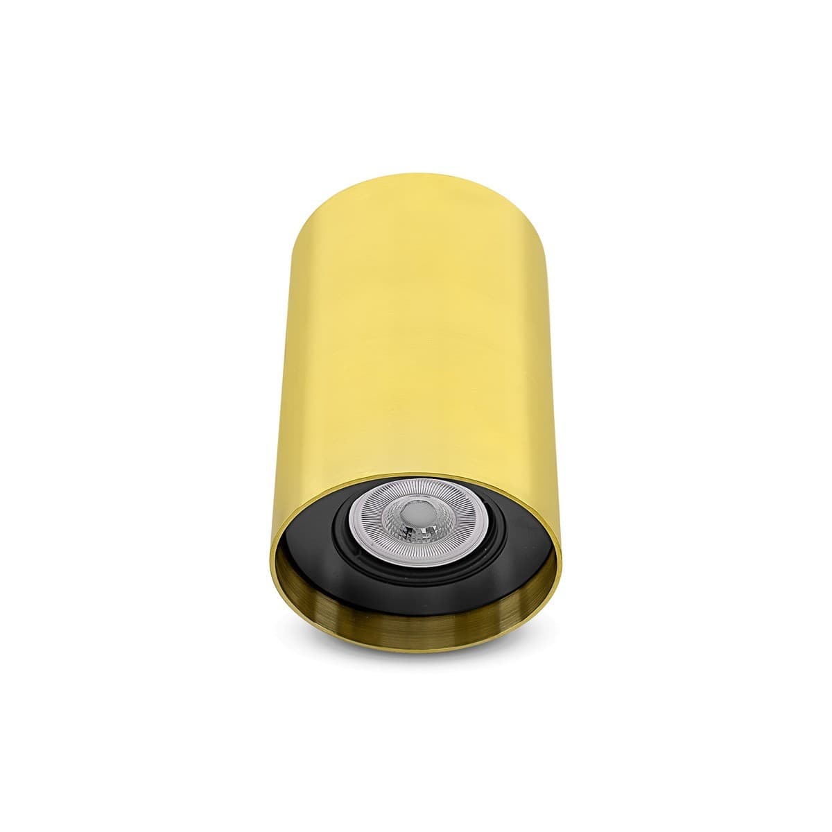 Masson Mila GU10 Round Surface Mounted Downlight in Brass-img-1