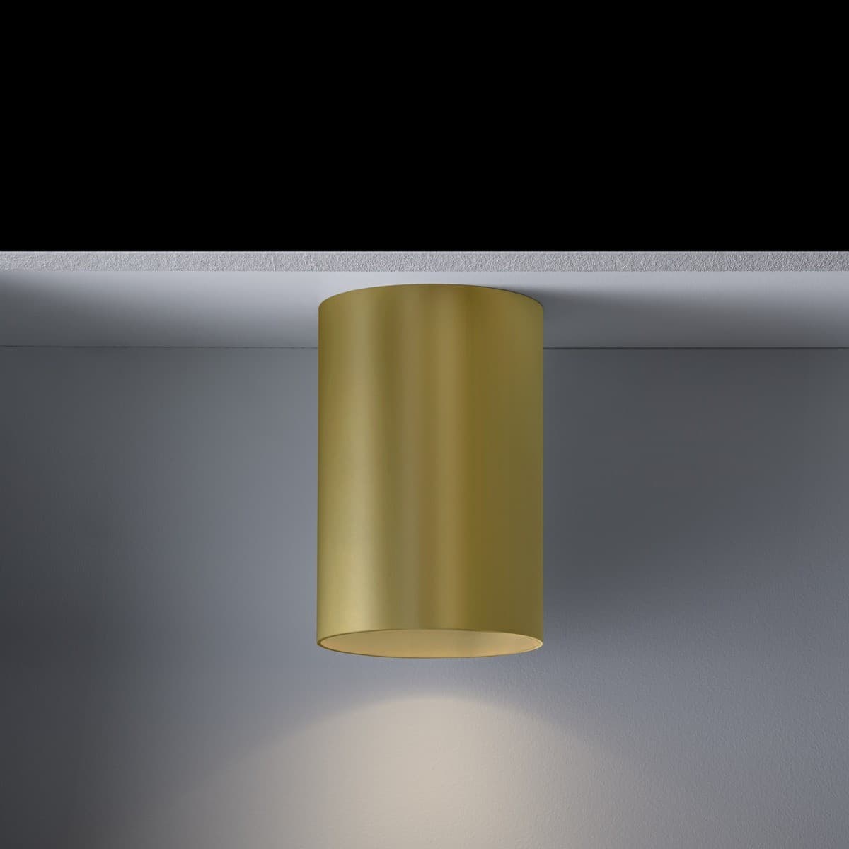 Masson Mila GU10 Round Surface Mounted Downlight in Brass-img-5