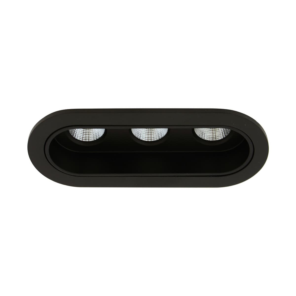 MFL Daytona LED 3 Light Dimmable Downlight in Black-img-1